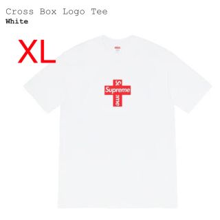 シュプリーム(Supreme)のSupreme Cross Box Logo tee XLサイズ(Tシャツ/カットソー(半袖/袖なし))