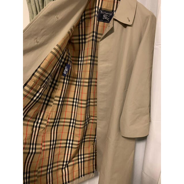 BURBERRY(バーバリー)のビンテージ80sバーバリーBurberryステンカラーコートバルマカーン メンズのジャケット/アウター(ステンカラーコート)の商品写真