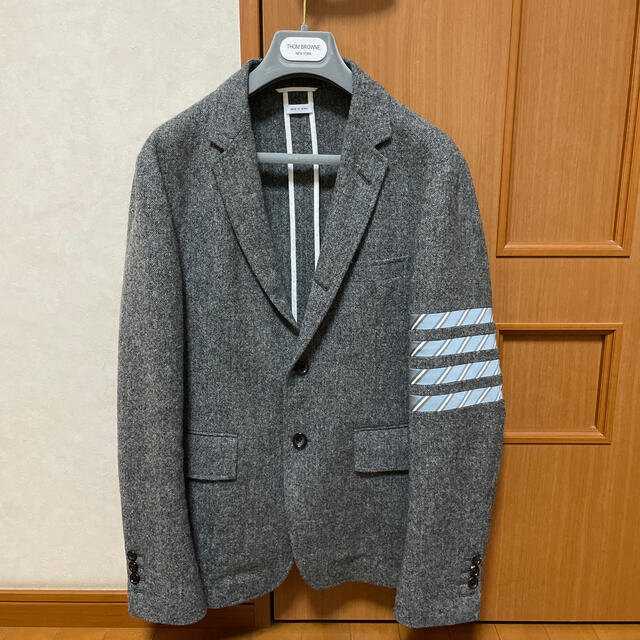 THOM BROWNE トムブラウン ウールジャケット 4BAR Size.1メンズ