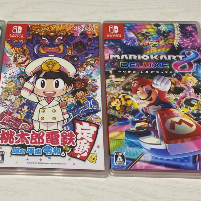 ニンテンドースイッチ 桃太郎電鉄 マリオカート8デラックス