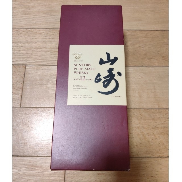 サントリー(サントリー)のSUNTORY サントリー 山崎12年 ピュアモルト 750ml 食品/飲料/酒の酒(ウイスキー)の商品写真