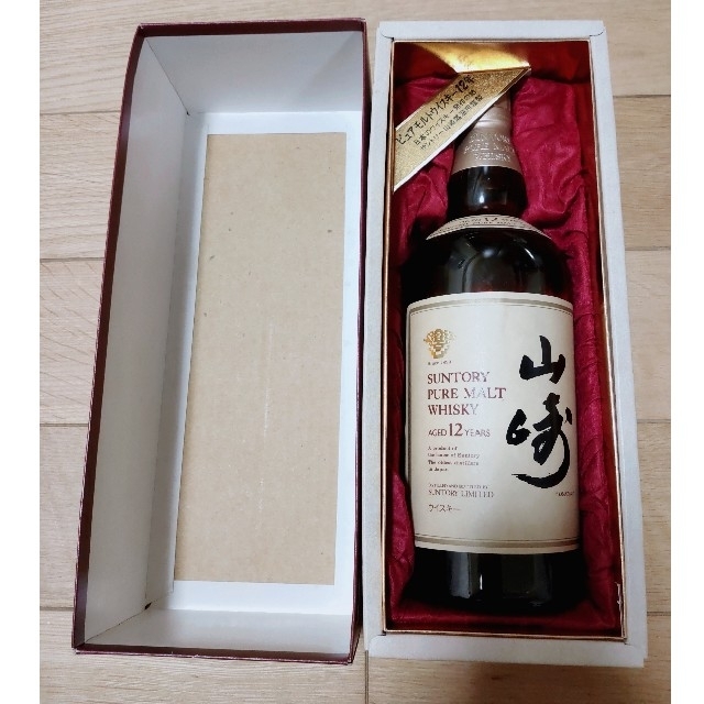 サントリー(サントリー)のSUNTORY サントリー 山崎12年 ピュアモルト 750ml 食品/飲料/酒の酒(ウイスキー)の商品写真