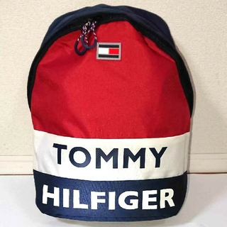 トミーヒルフィガー(TOMMY HILFIGER)のトミーヒルフィガー リュック バックパック 赤 白 ネイビー(リュック/バックパック)