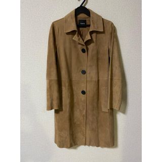 セオリー(theory)のTheory 18aw スエードコート 定価約17.6万円(ロングコート)