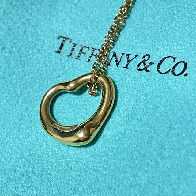 お気にいる】 & Tiffany Co. ティファニー オープンハート ネックレス