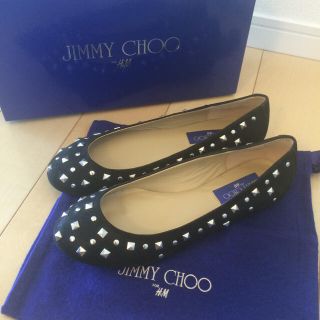 ジミーチュウ(JIMMY CHOO)のJIMMY CHOO H&M コラボ靴(バレエシューズ)