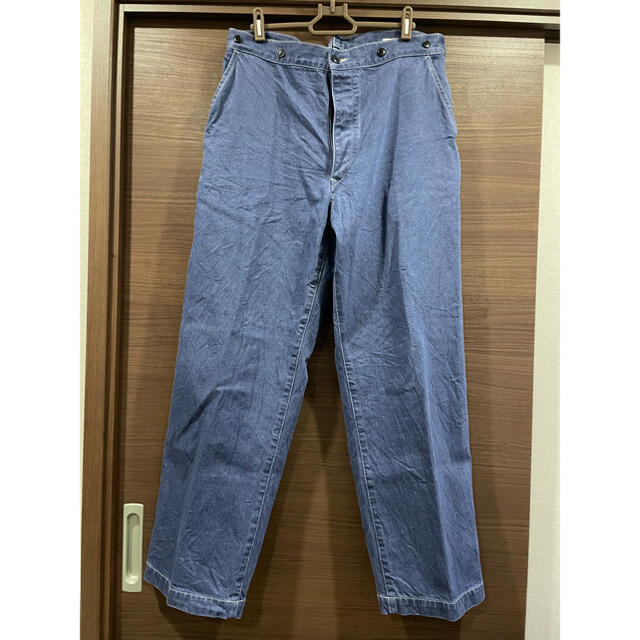 COMOLI(コモリ)のCOMOLI L'ECHOPPE別注 DENIM OVER PANTS 20AW メンズのパンツ(デニム/ジーンズ)の商品写真