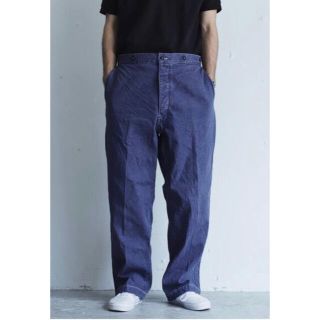 コモリ(COMOLI)のCOMOLI L'ECHOPPE別注 DENIM OVER PANTS 20AW(デニム/ジーンズ)