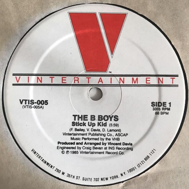 The B Boys - Stick Up Kid