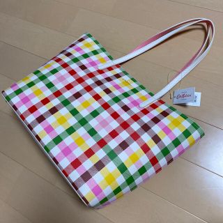 キャスキッドソン(Cath Kidston)の★定価17710円★新品　キャスキッドソン　ギンガムチェック　トートバッグ(トートバッグ)