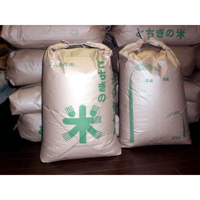 栃木米、コシヒカリ（Ｒ2年産）玄米２５kg.、農家直送の自家米 米/穀物