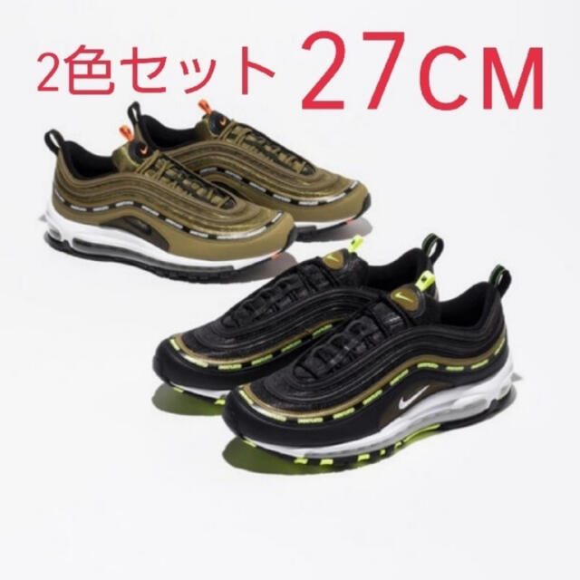 【新品未使用】NIKE AIR MAX 97 × undefeated 27cm