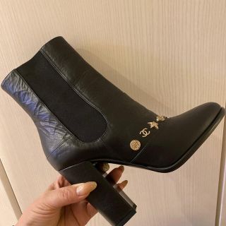 シャネル サイドゴアブーツ ブーツ(レディース)の通販 38点 | CHANELの