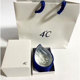 4℃  SILVER☆ジルコニア  ７連ハート☆ ネックレス  ケース・箱付き