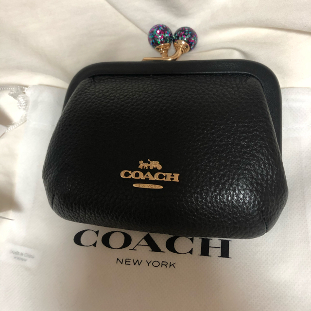 coach コーチ　がま口財布　キスロック　vintage レトロ