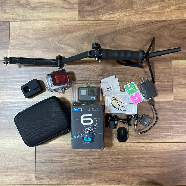 ビデオカメラGoPro HERO 6 BLACK 装飾品セット