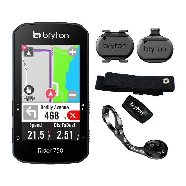 ブライトン ライダー750T GPSサイクルコンピューター（トリプルセンサー付）
