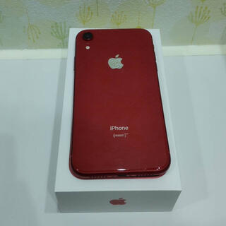 iPhone XR 128GB RED 赤　【美品】