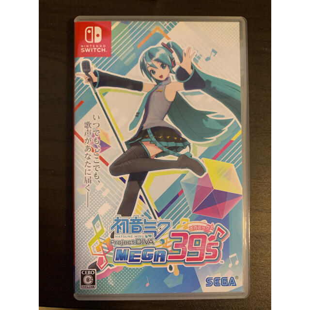 Nintendo Switch(ニンテンドースイッチ)の初音ミク Project DIVA MEGA39's メガミックス Switch エンタメ/ホビーのゲームソフト/ゲーム機本体(家庭用ゲームソフト)の商品写真