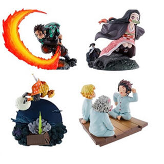 メガハウス(MegaHouse)の鬼滅の刃　情景乃箱　其の壱の編　コンプリートセット(キャラクターグッズ)