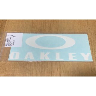 オークリー(Oakley)のラスト！正規品！新品　OAKLEY オークリー　切り抜きステッカー　白(その他)