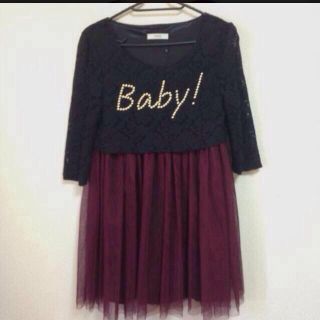 ジュエティ(jouetie)のjouetie☆babyワンピース(ミニワンピース)