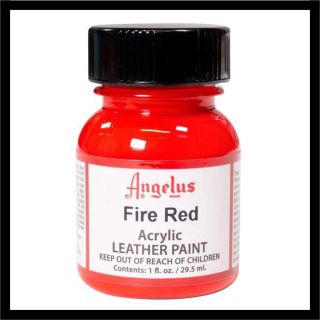 アンジェラス(ANGELUS)のAngelus Paint FIRE RED ファイアレッド アンジェラス塗料(スニーカー)