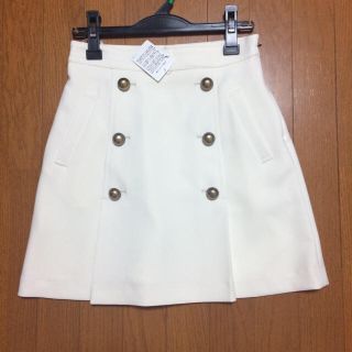 プロポーションボディドレッシング(PROPORTION BODY DRESSING)の♡新品 ゴールドボタンマリンスカート♡3(ミニスカート)