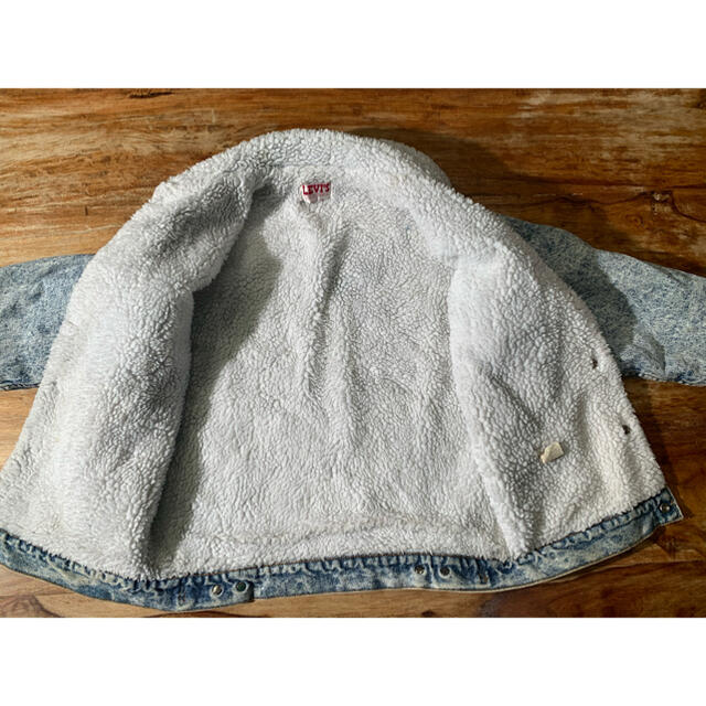 Levi's - 80年代リーバイスLevi'sケミカルウォッシュボアジャケットUSA