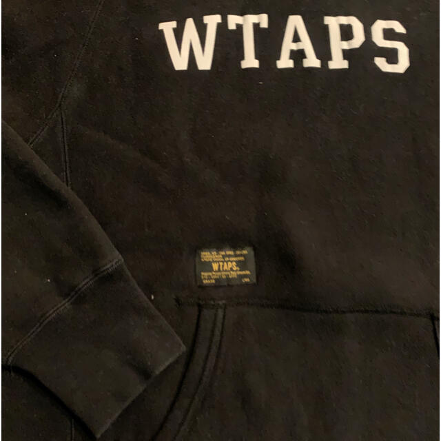 W)taps(ダブルタップス)のWTAPS(ダブルタップス) 16AW DESIGN HOODED ブラック L メンズのトップス(パーカー)の商品写真