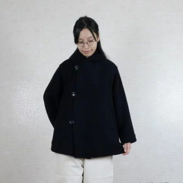 NATURAL LAUNDRY(ナチュラルランドリー)のgrin♡ダブルフェイスクロスカラーコート レディースのジャケット/アウター(その他)の商品写真