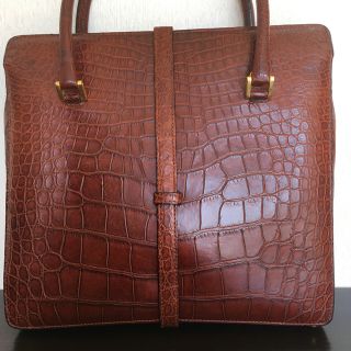 Fermodaクロコダイル2wayバッグ【made in italy】の通販 by シンゴR's
