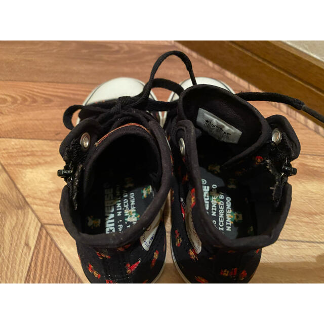 CONVERSE(コンバース)のコンバース　マリオ限定コラボ　ハイカットスニーカー　18cm キッズ/ベビー/マタニティのキッズ靴/シューズ(15cm~)(スニーカー)の商品写真
