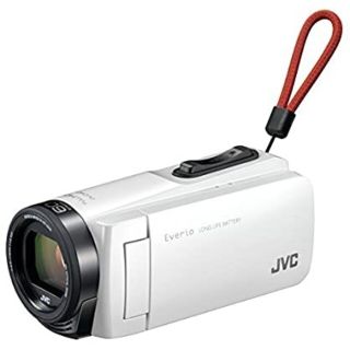 ケンウッド(KENWOOD)のJVC ビデオカメラ GZ-F270-W(ビデオカメラ)