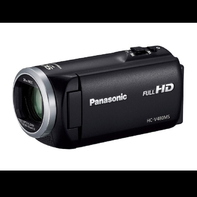 Panasonic - Panasonic デジタルビデオカメラ【HC-V480MS-K】ブラック