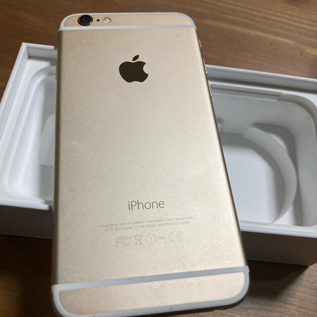 iPhone(アイフォーン)のiphone 6  64GB  docomo スマホ/家電/カメラのスマートフォン/携帯電話(スマートフォン本体)の商品写真