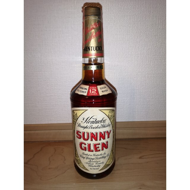 酒【オールドボトル】バーボン　サニーグレン　１２年