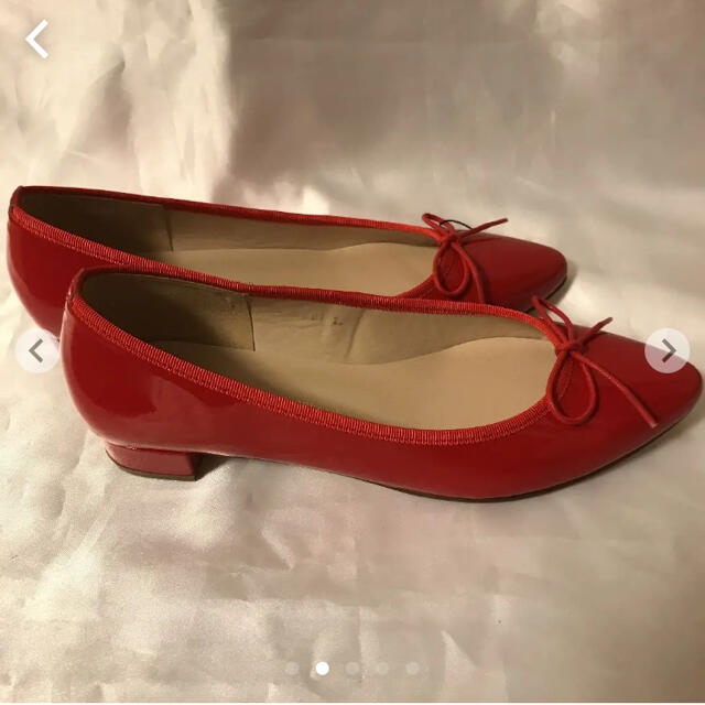 レッド　パンプス　赤 レディースの靴/シューズ(ハイヒール/パンプス)の商品写真