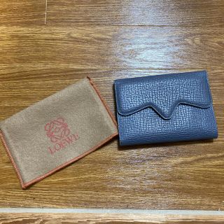 ロエベ(LOEWE)のLOEWE  財布　ブルー(財布)