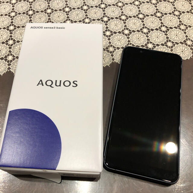 AQUOS - AQUOS sense3 basic ブラック　SHV48
