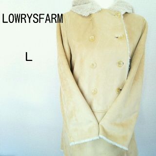 ローリーズファーム(LOWRYS FARM)のローリーズファーム　フワモコ　ジャケット(ノーカラージャケット)