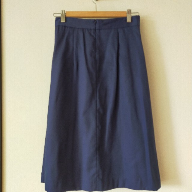 ZARA(ザラ)のZARA  スカート  ネイビー レディースのスカート(ひざ丈スカート)の商品写真