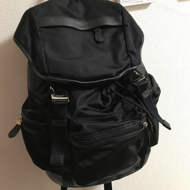 coach コーチ　リュック　黒