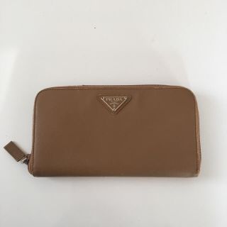 プラダ(PRADA)のSALE❗️PRADA 長財布　キャメル(財布)