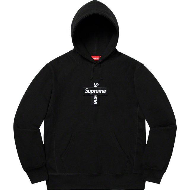 XLサイズ Supreme Cross Box Logo Hooded