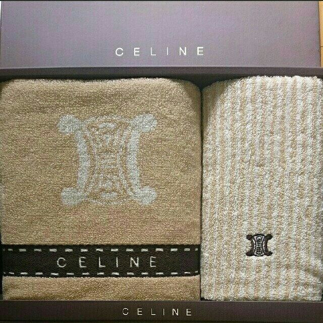 celine(セリーヌ)のセリーヌタオルセット インテリア/住まい/日用品の日用品/生活雑貨/旅行(タオル/バス用品)の商品写真