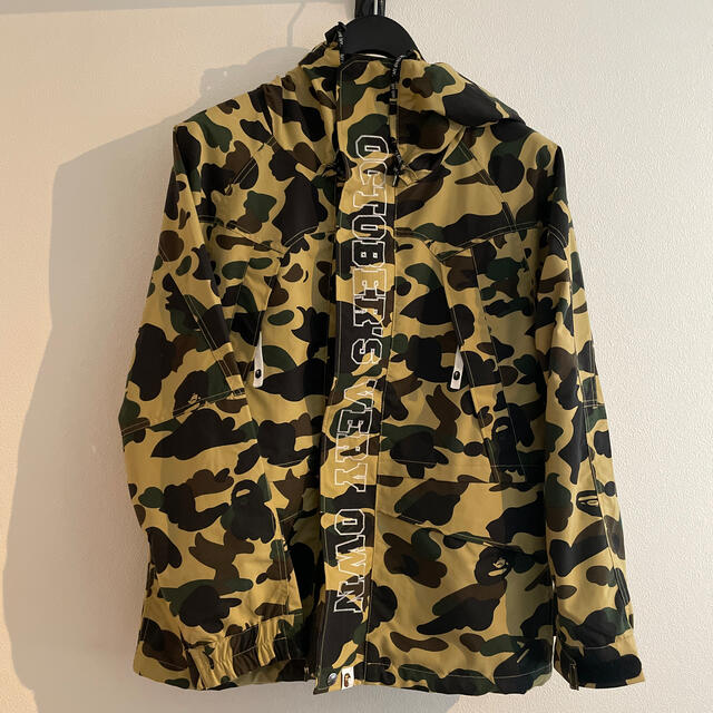 OVO BAPE COLOR CAMO SNOW BOARD JACKET L