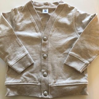 プチバトー(PETIT BATEAU)のプチバトー カーディガン 3ans/95cm(カーディガン)