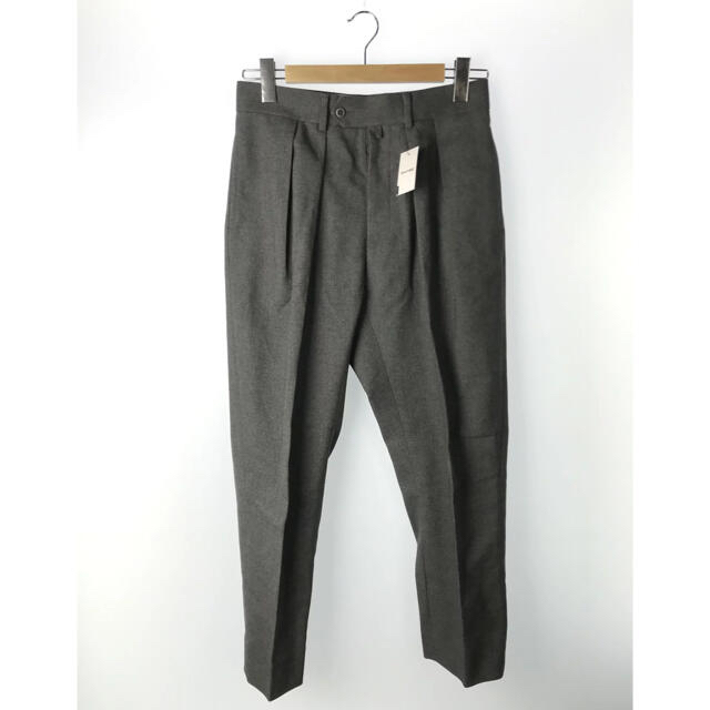 COMOLI - NEAT 20ss HOPSACK ホップサック ワイド グレー 44の+