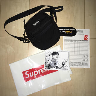 シュプリーム(Supreme)の  Supreme 17SS Small Shoulder Bag  BLACK(ショルダーバッグ)